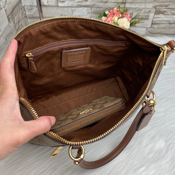 👜COACH SET🌺PRAIRIE SATCHEL & WALLET - Picture 4 of 8